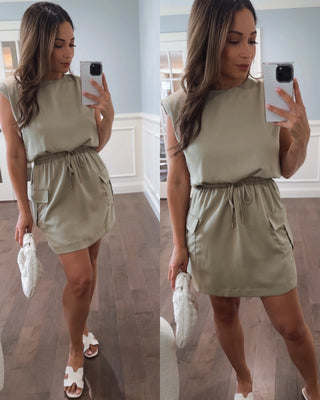 IN STYLE CARGO DRESS