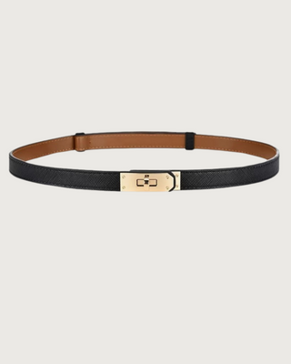 CECE SKINNY LEATHER BELT