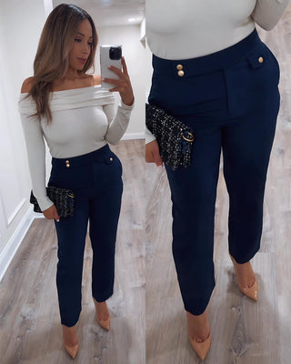 ELLE SLIM ANKLE PANTS