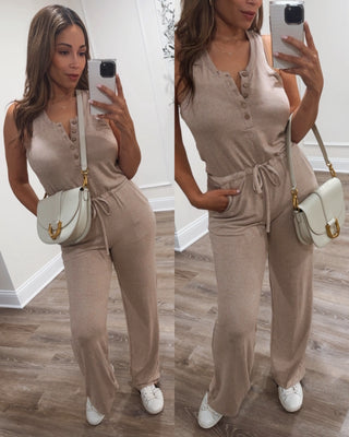 DAILY ERRANDS LOUNGE JUMPSUIT