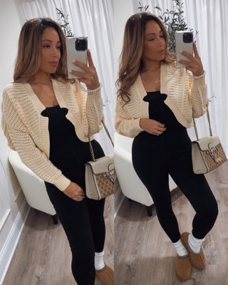 LANEY SHRUG CARDIGAN